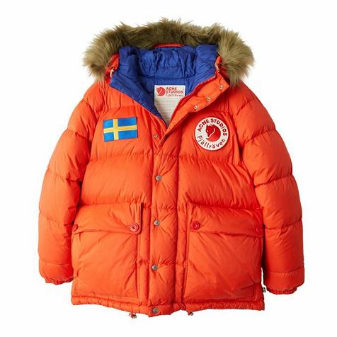 Fjallraven Expedition Down Jacket Orange Singapore For Men (SG-465457)